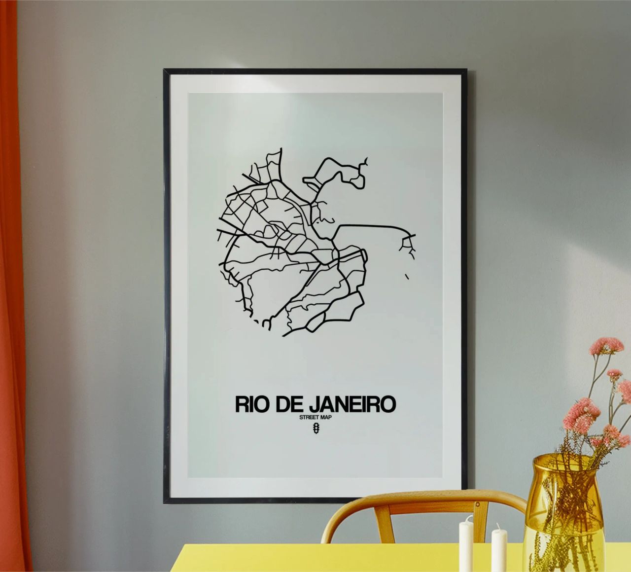 Rio de Janeiro poster de Naxart