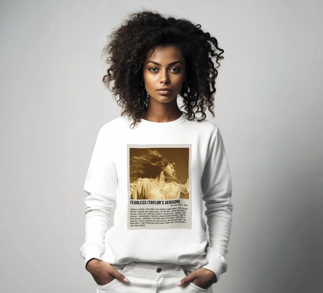 FEARLESS (TAYLOR'S VERSION) By Taylor Swift 2021 Sweatshirt von SoundStudio