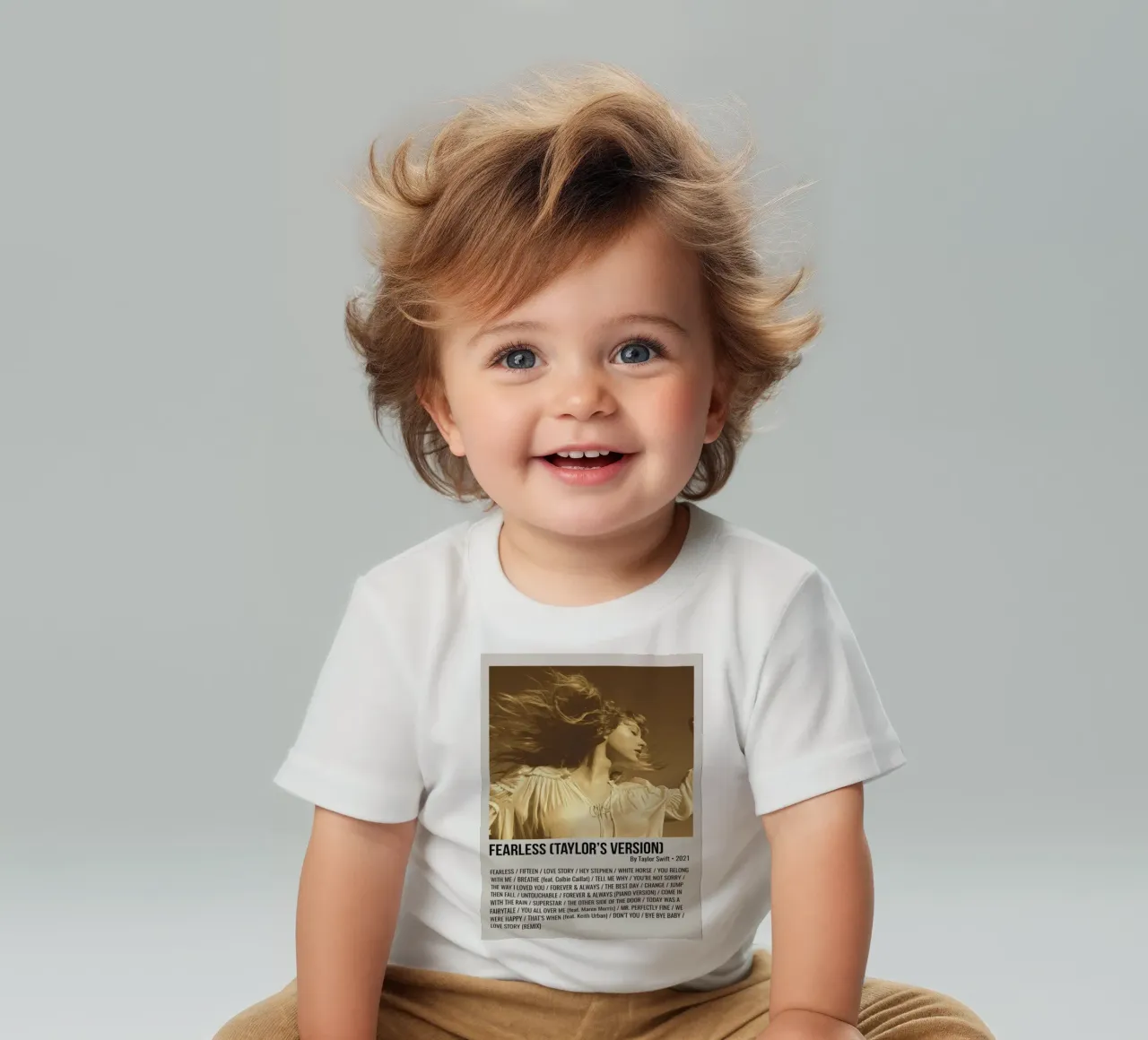 FEARLESS (TAYLOR'S VERSION) By Taylor Swift 2021 Baby T-Shirt von SoundStudio