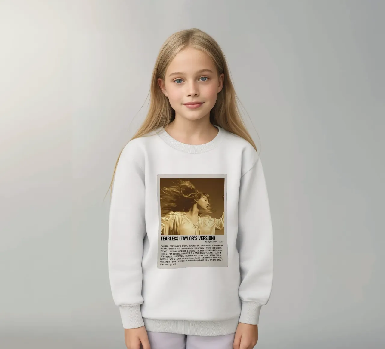 FEARLESS (TAYLOR'S VERSION) By Taylor Swift 2021 Kinder Sweatshirt von SoundStudio