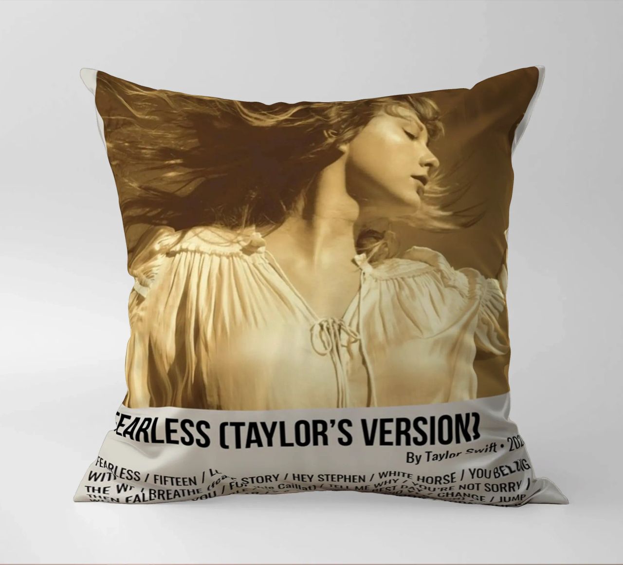FEARLESS (TAYLOR'S VERSION) By Taylor Swift 2021 cuscino da SoundStudio