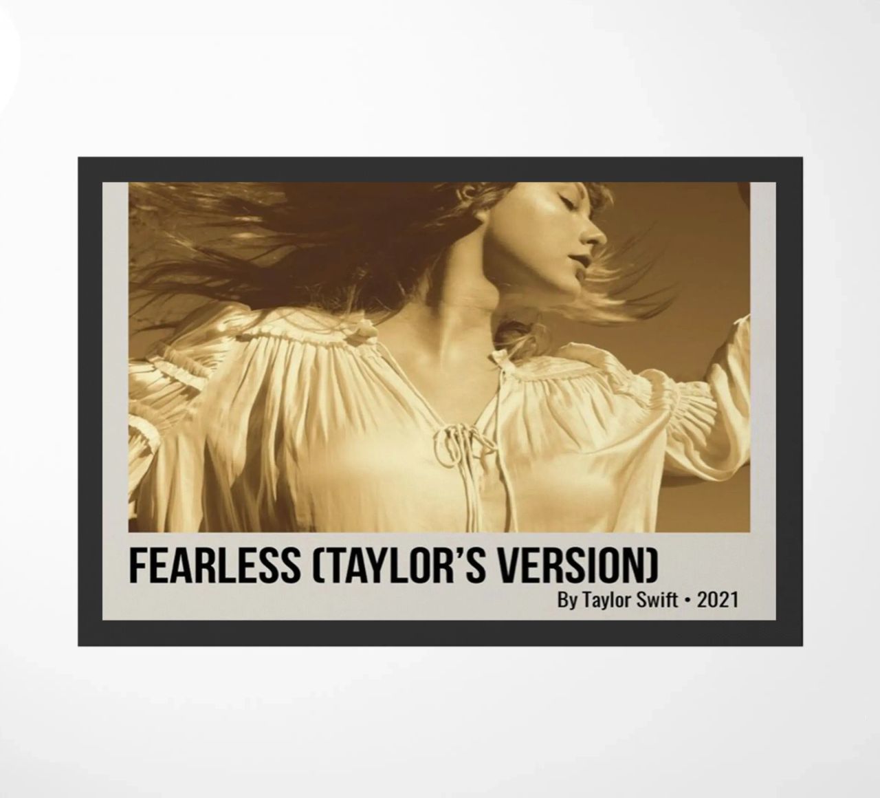 FEARLESS (TAYLOR'S VERSION) By Taylor Swift 2021 zerbino da SoundStudio
