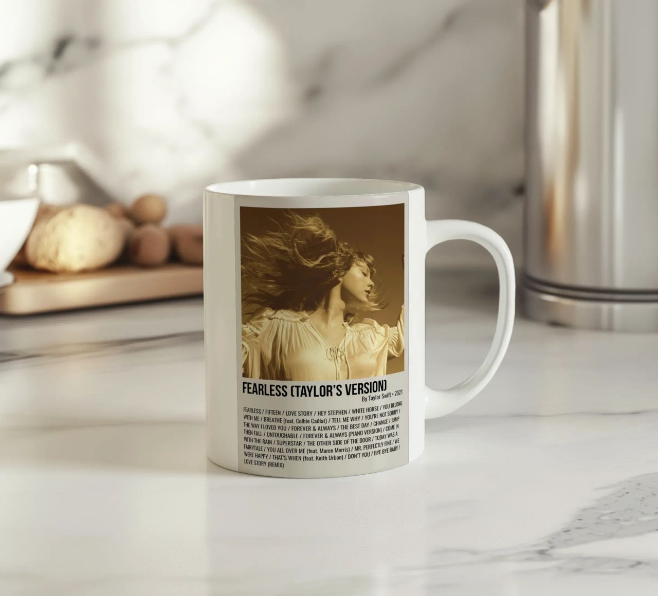 FEARLESS (TAYLOR'S VERSION) By Taylor Swift 2021 tazza in ceramica da SoundStudio