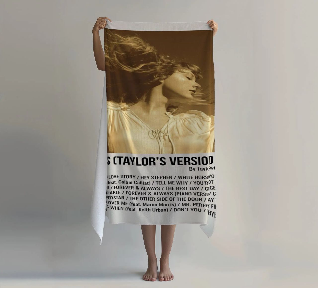 FEARLESS (TAYLOR'S VERSION) By Taylor Swift 2021 telo mare da SoundStudio