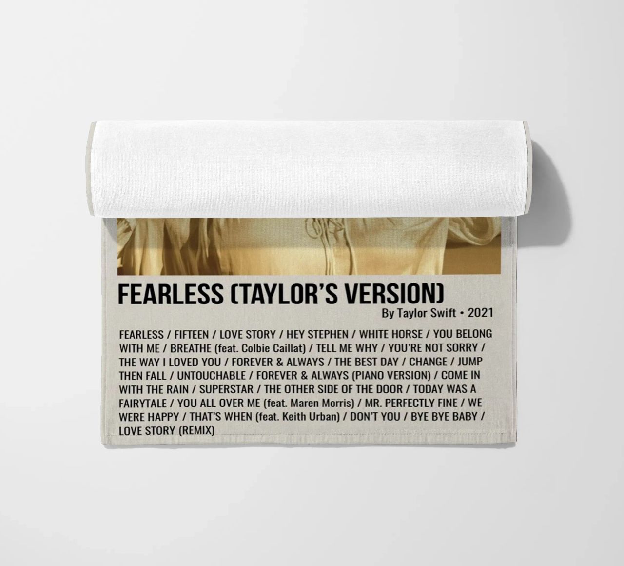 FEARLESS (TAYLOR'S VERSION) By Taylor Swift 2021 telo mare da SoundStudio