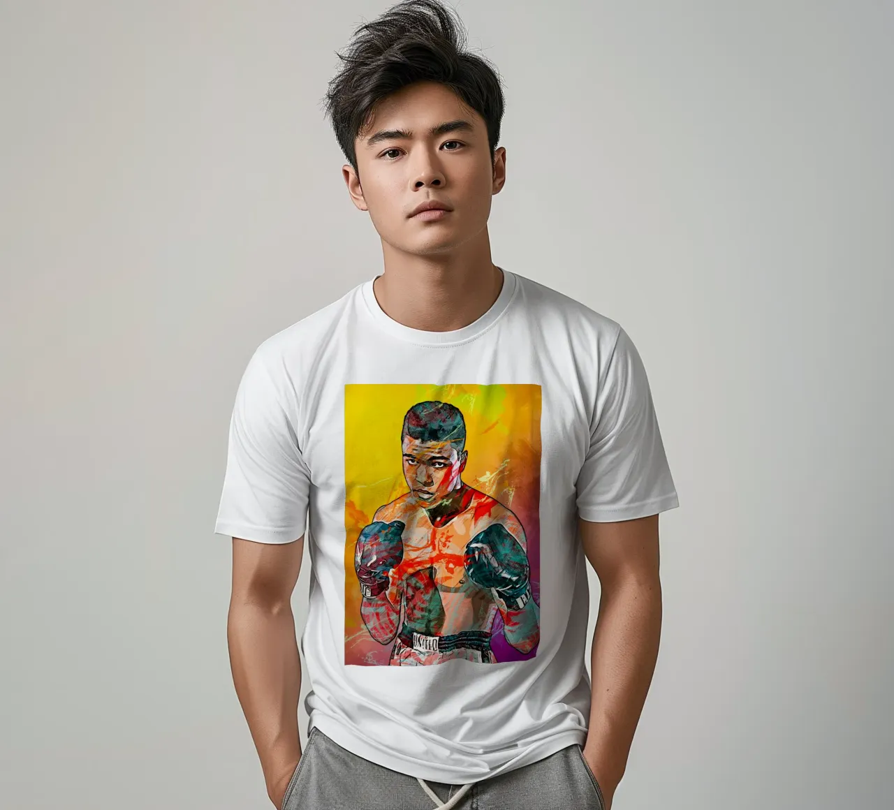 mohammad ali camiseta de tenten
