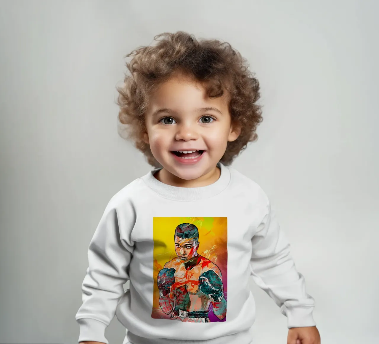 mohammad ali baby sweatshirt by tenten