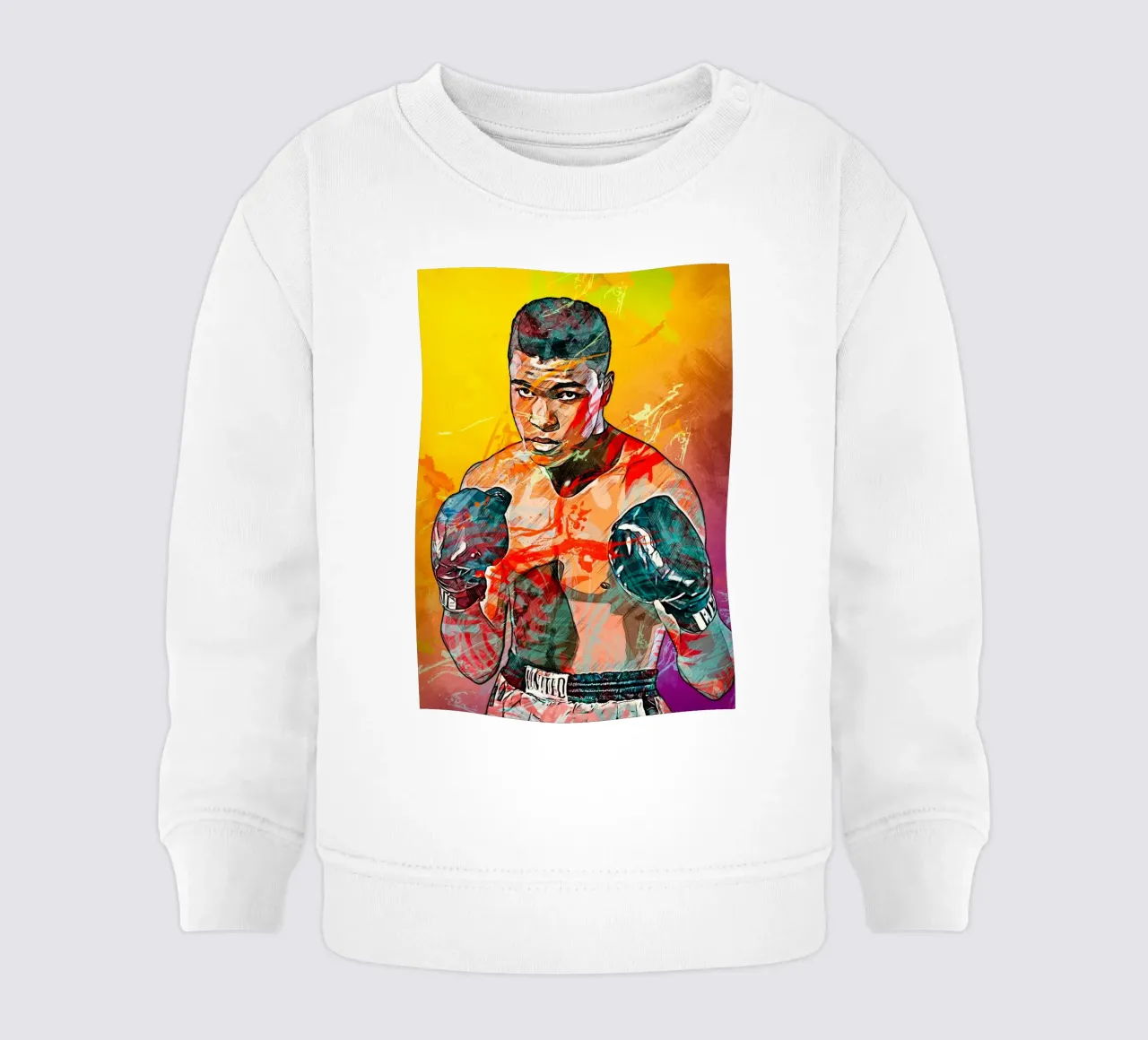 mohammad ali baby sweatshirt by tenten