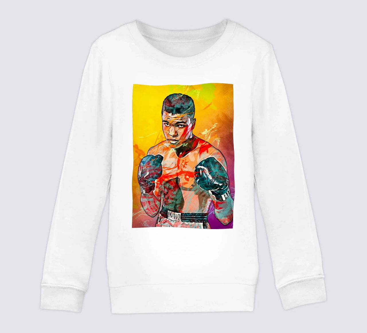 mohammad ali felpa bambino da tenten