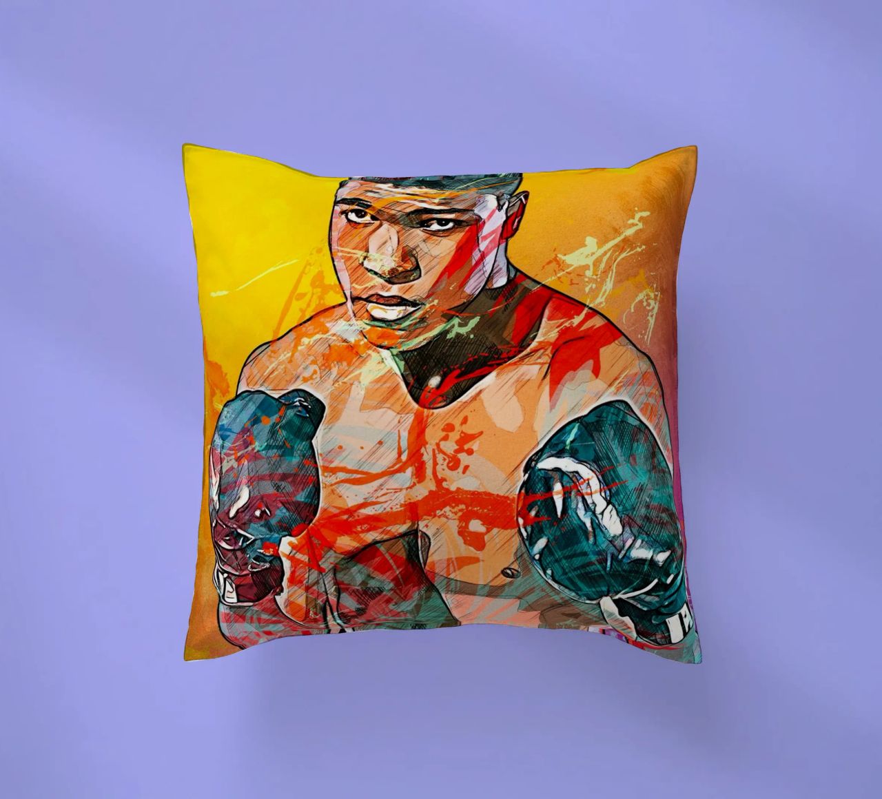 mohammad ali cuscino da tenten