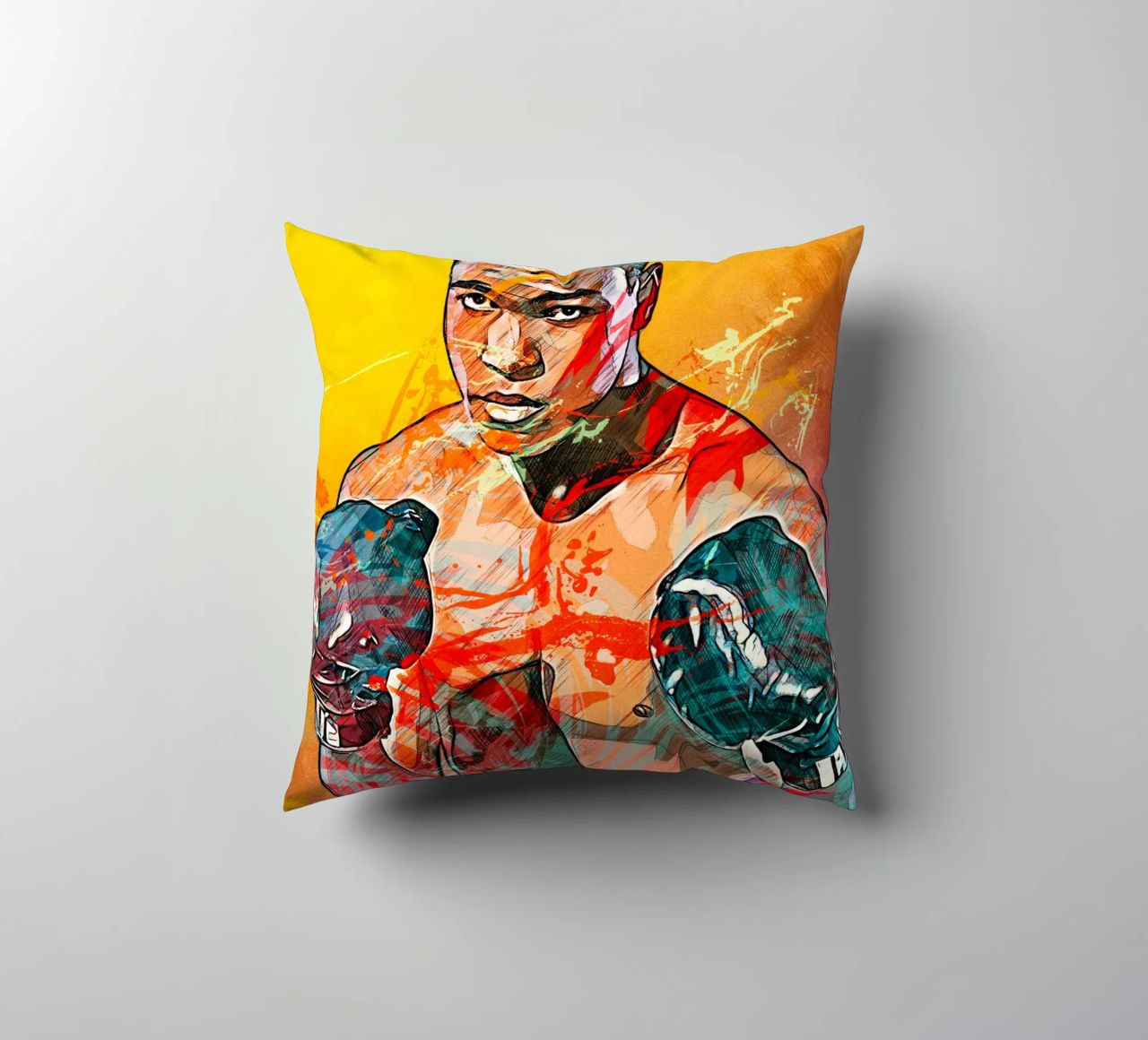 mohammad ali cuscino da tenten
