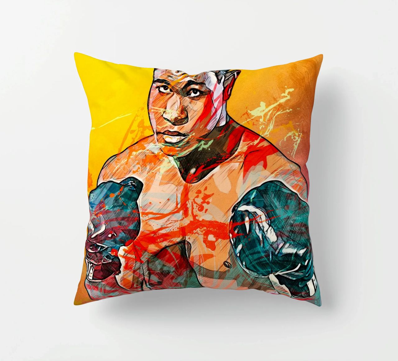 mohammad ali cuscino da tenten