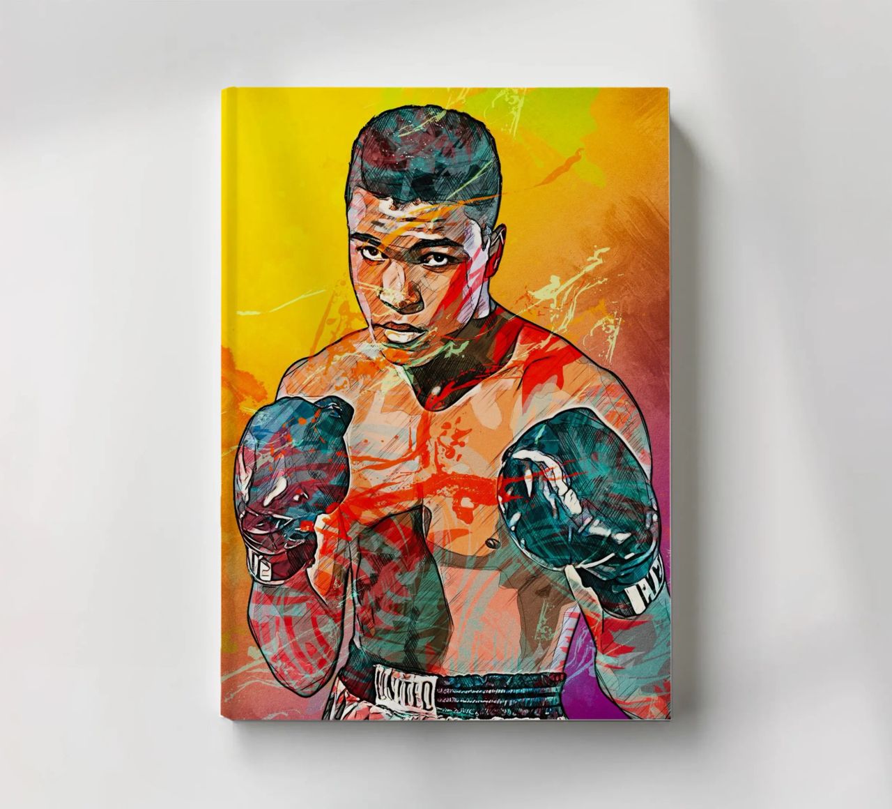 mohammad ali notebook by tenten
