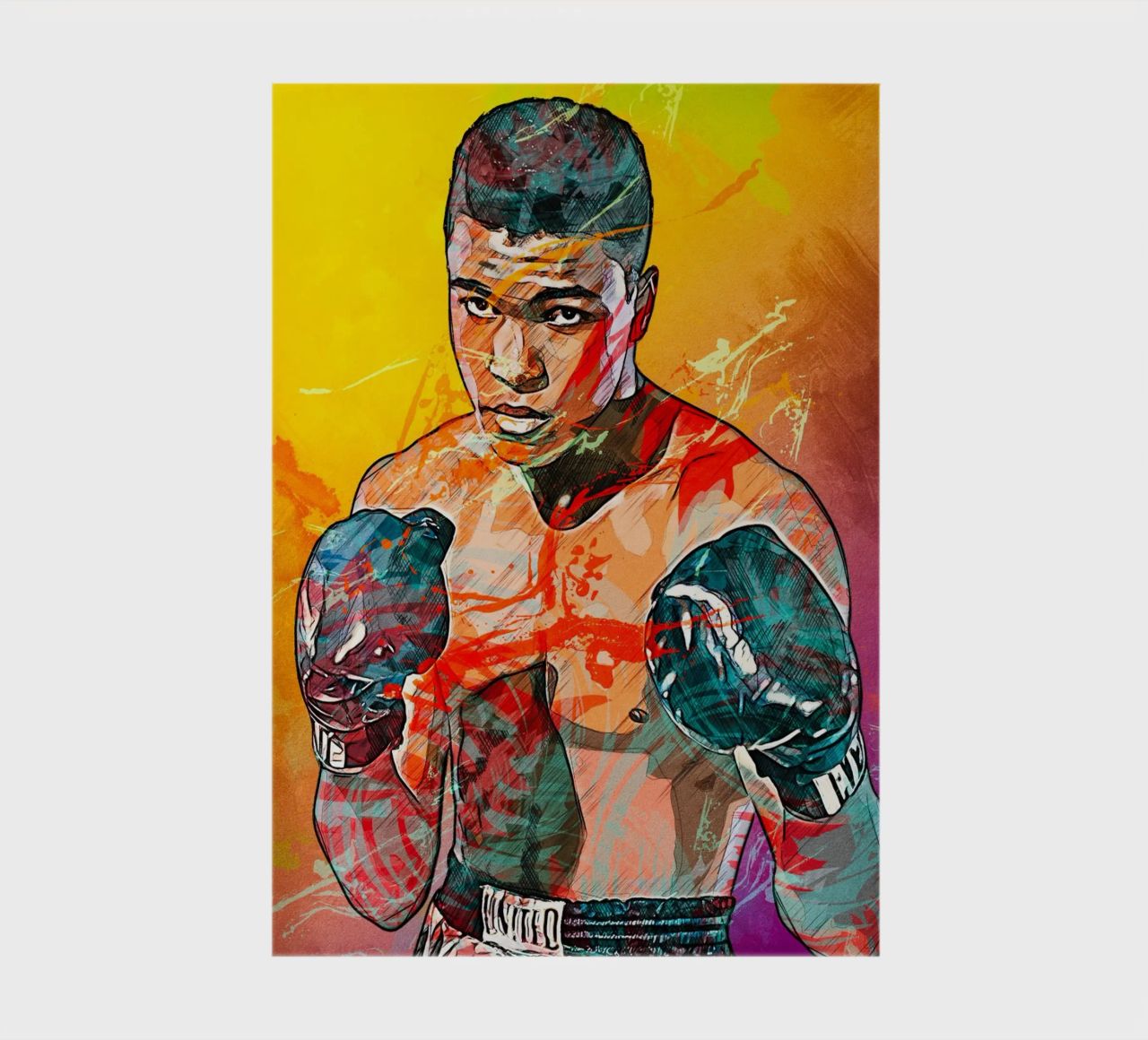 mohammad ali notebook by tenten