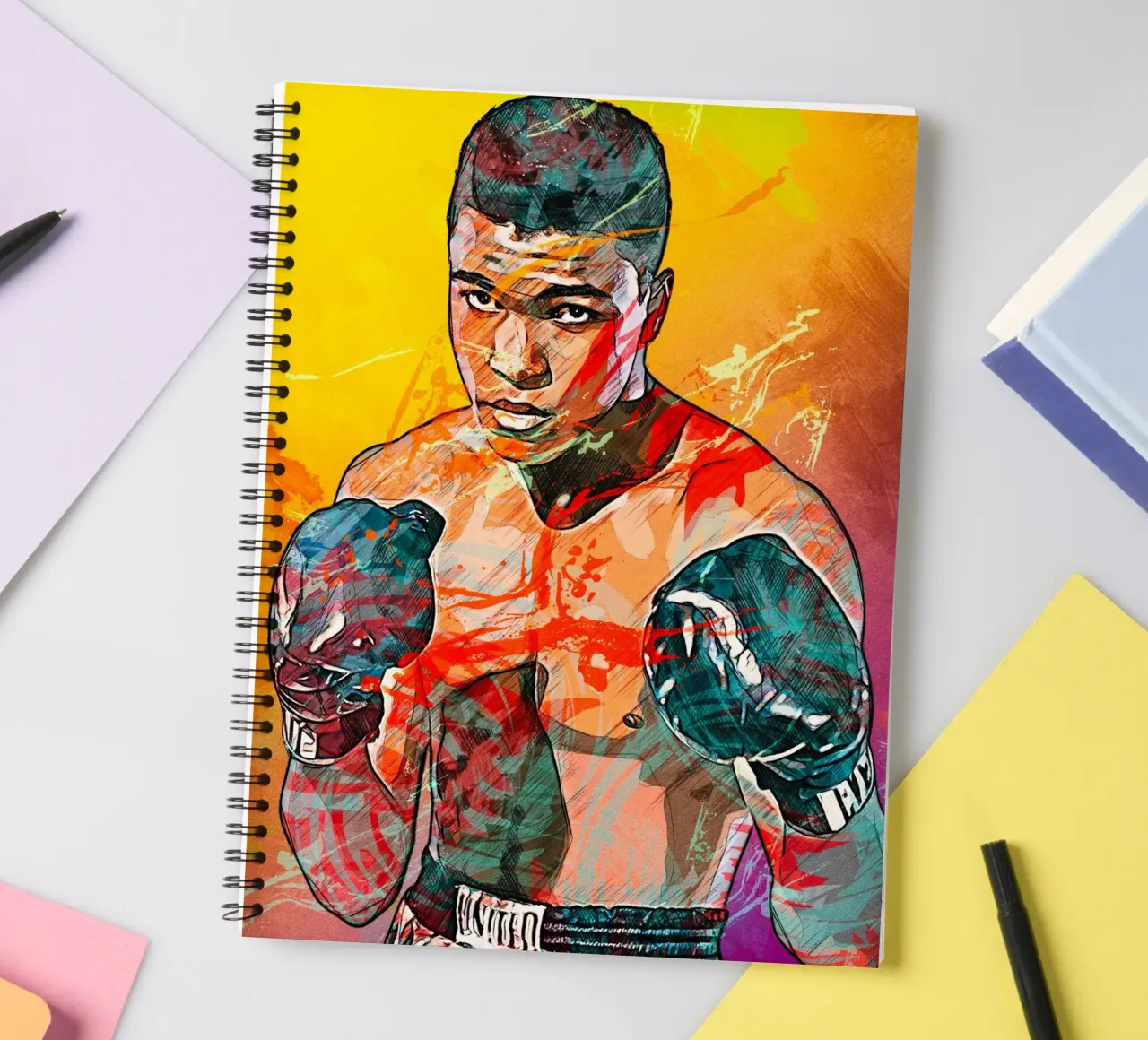 mohammad ali diario ad anelli da tenten