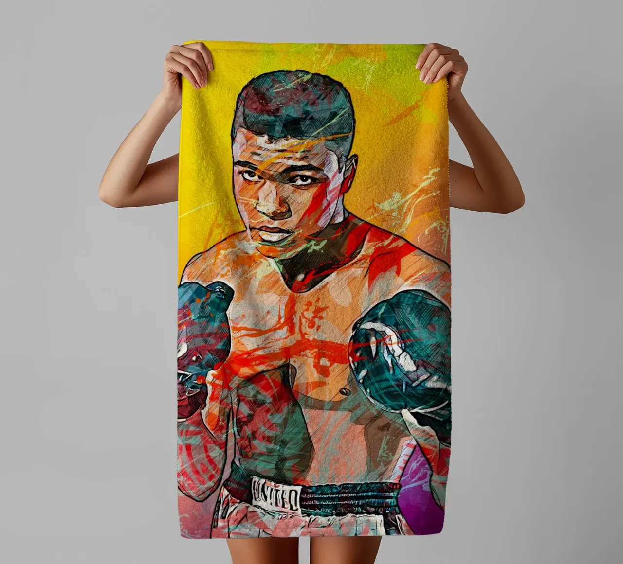 mohammad ali Handtuch von tenten
