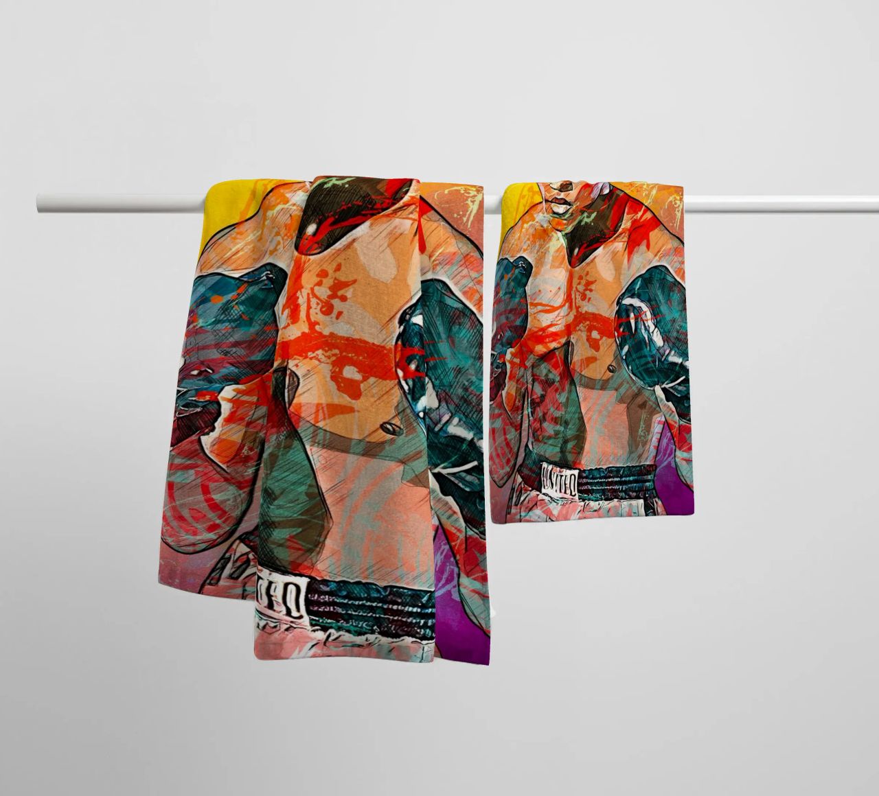 mohammad ali towel by tenten