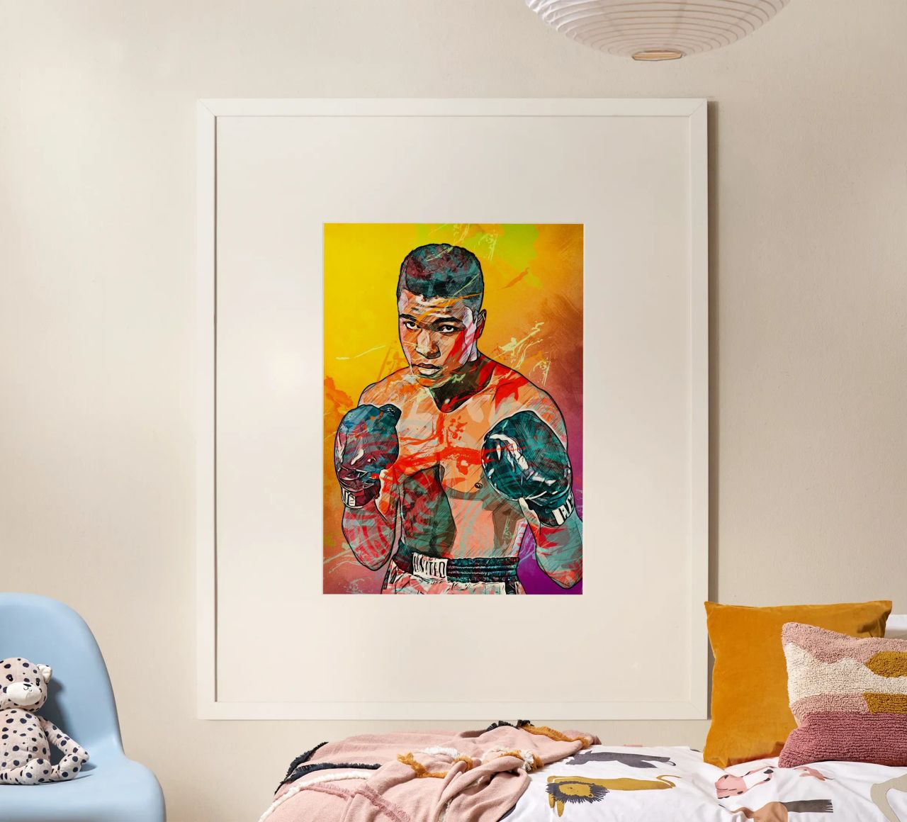 mohammad ali poster by tenten