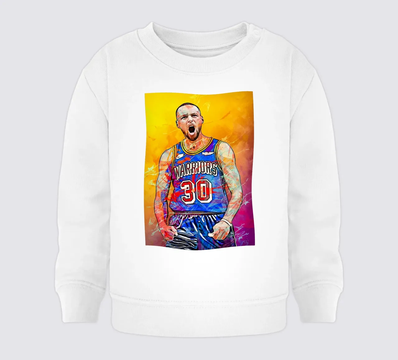 Stephen Curry Golden State Warriors felpa neonato da tenten