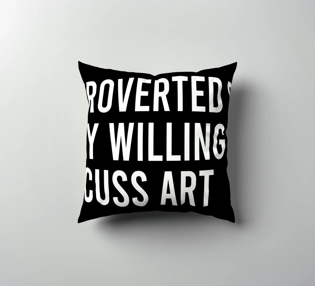 Introverted but very willing to discuss art cuscino da happieeagle