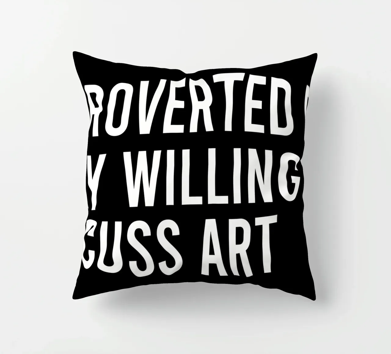 Introverted but very willing to discuss art cuscino da happieeagle