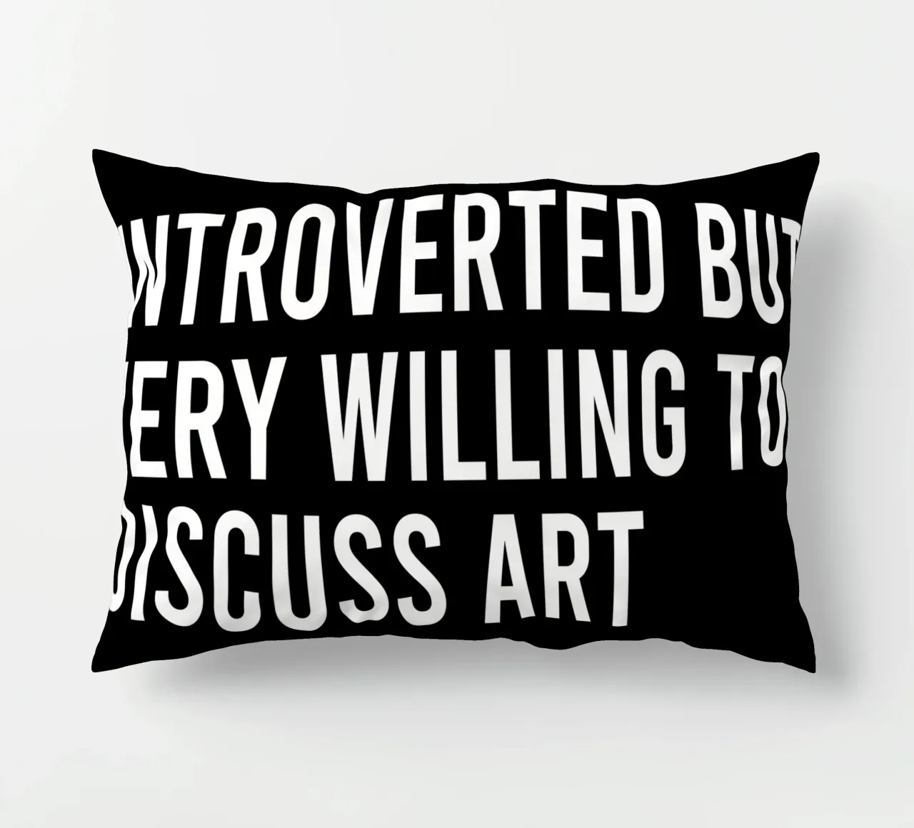 Introverted but very willing to discuss art cuscino da happieeagle