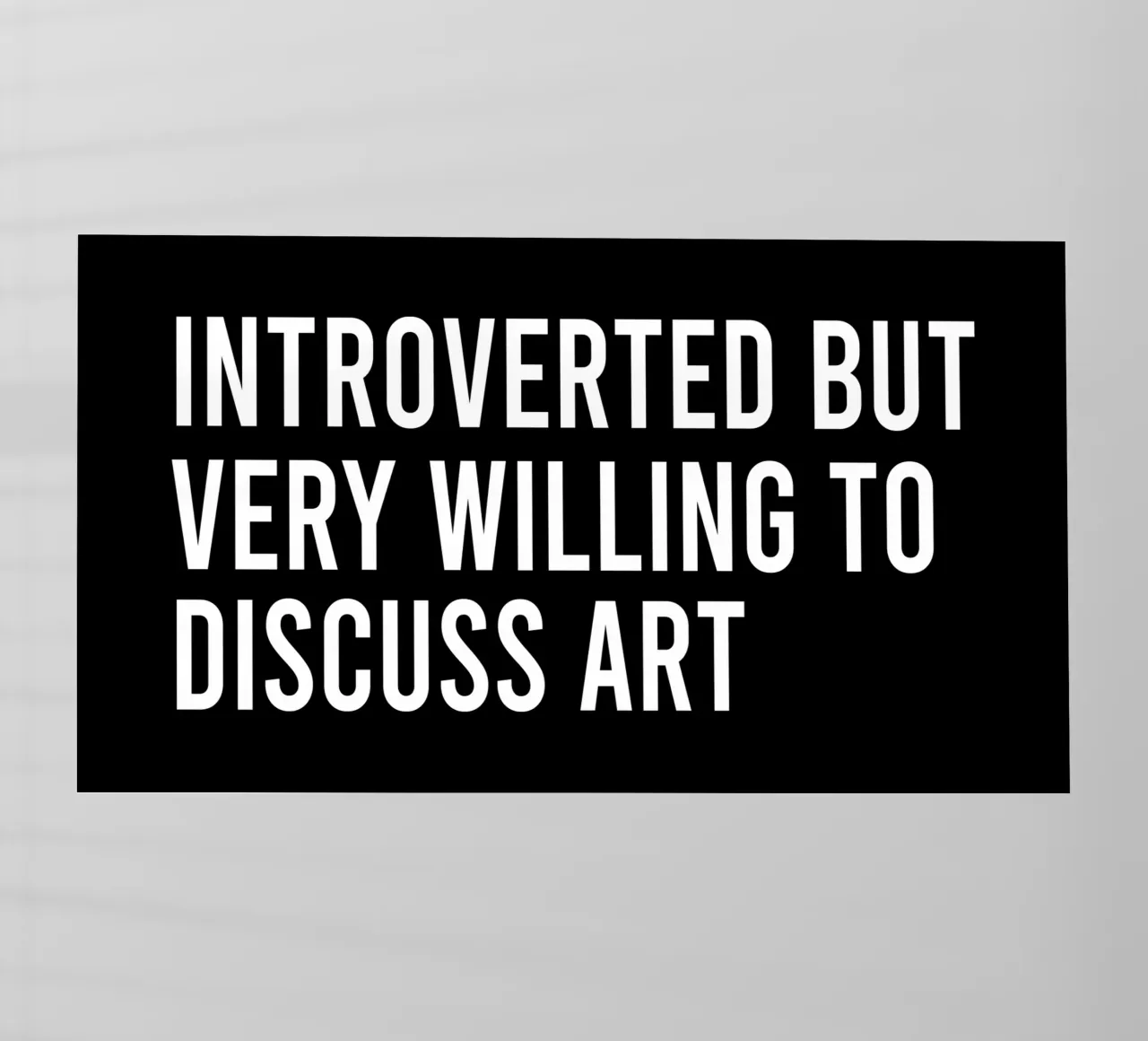 Introverted but very willing to discuss art pellicola backlit da happieeagle