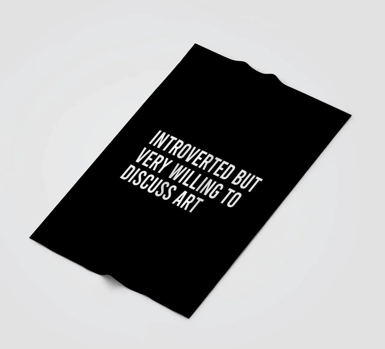 Introverted but very willing to discuss art coperta in pile da happieeagle