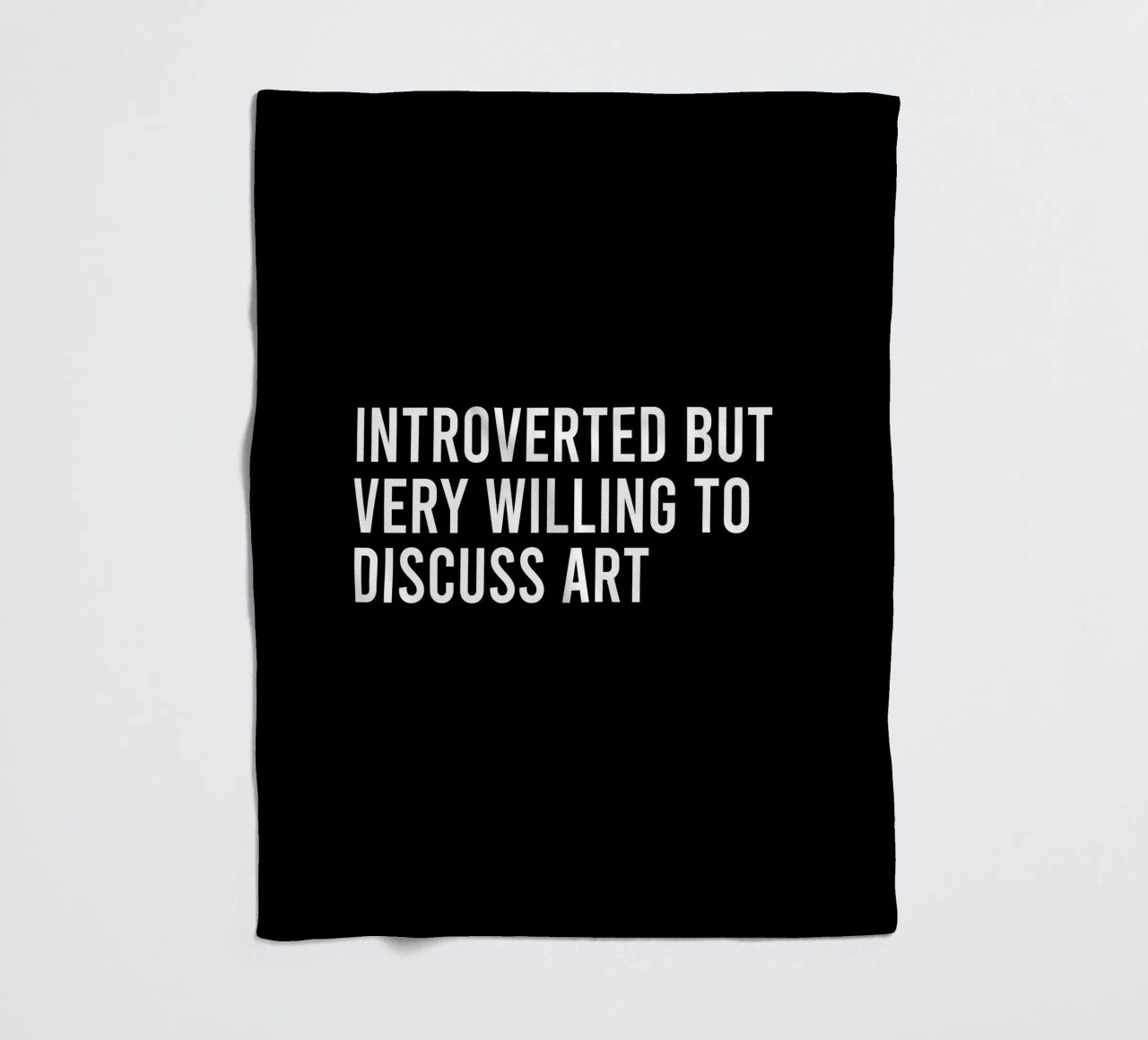 Introverted but very willing to discuss art coperta in pile da happieeagle