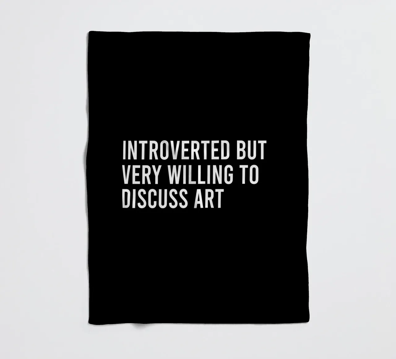 Introverted but very willing to discuss art coperta in pile da happieeagle