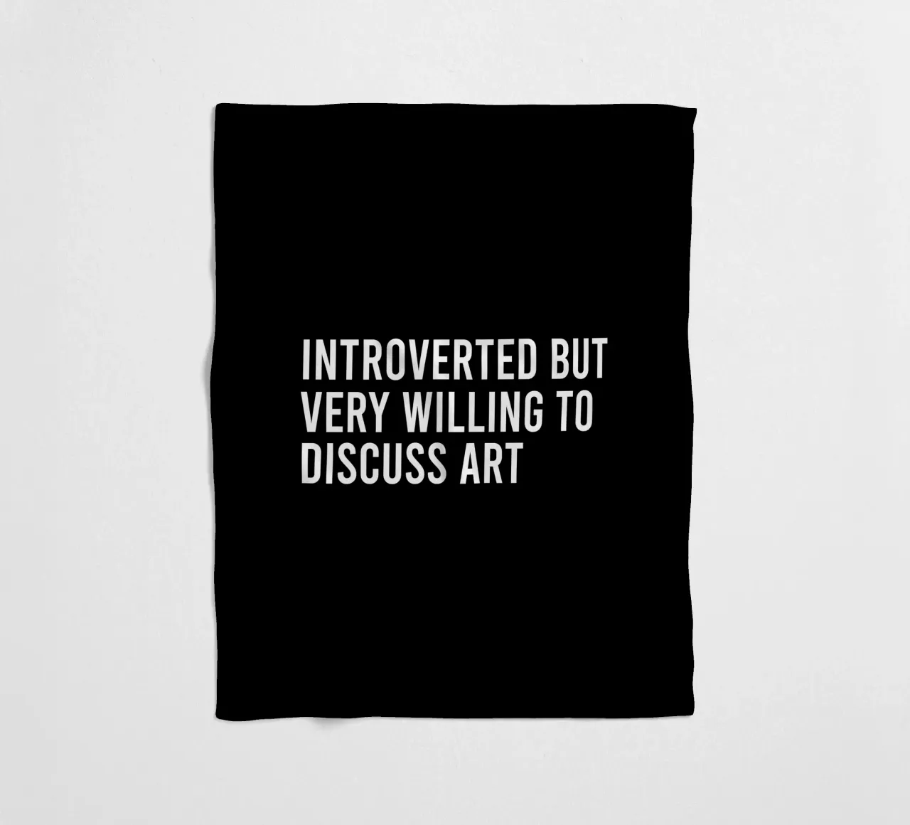 Introverted but very willing to discuss art coperta in pile da happieeagle