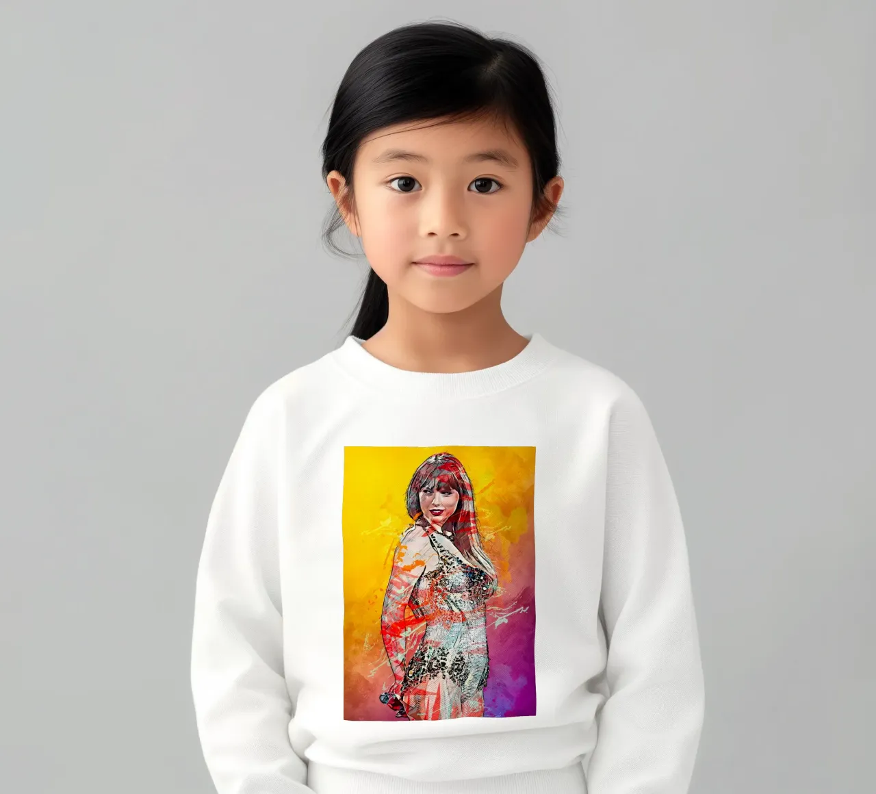 taylor swift eras tour felpa bambino da tenten