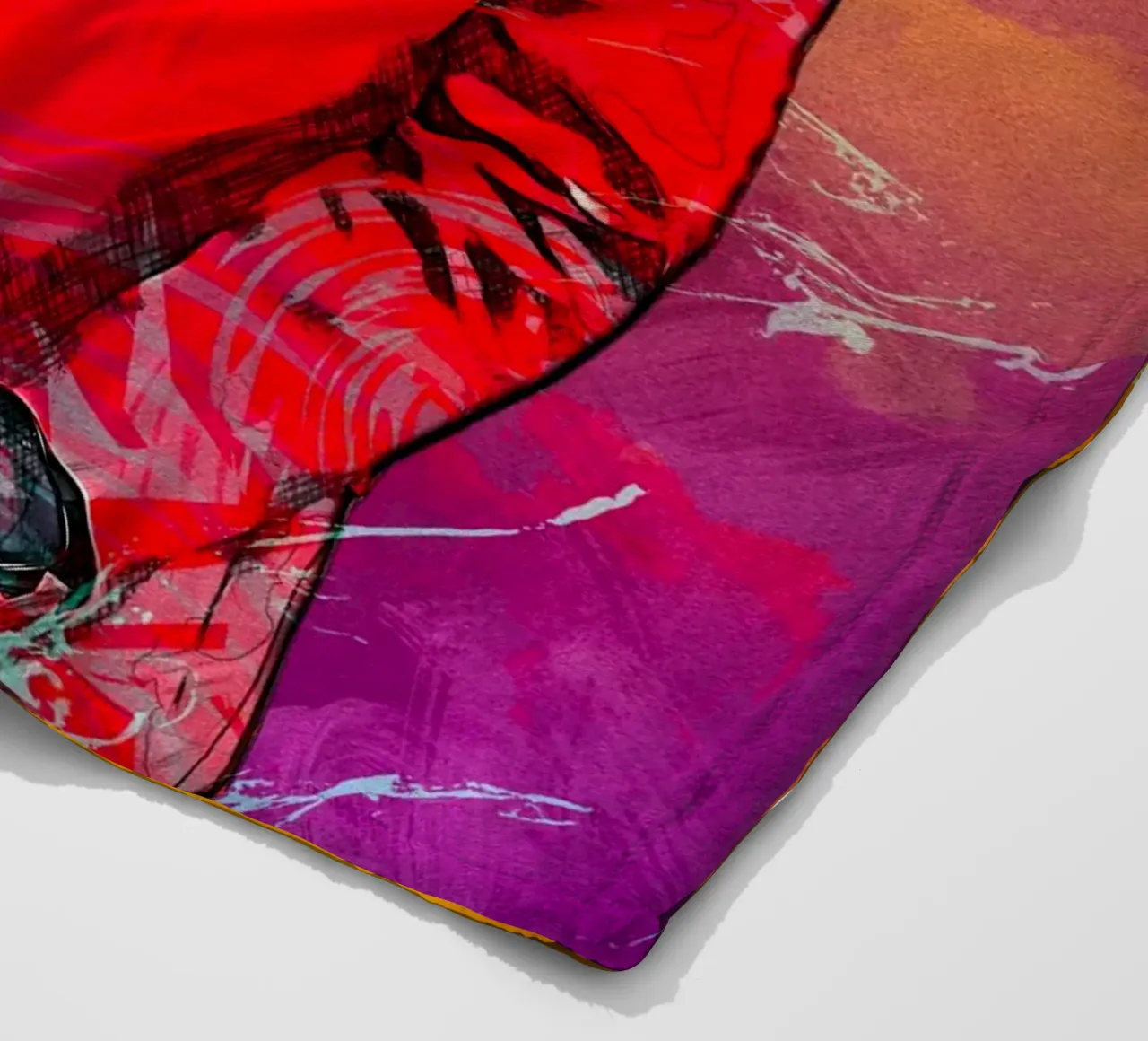 the weeknd coperta in pile da tenten