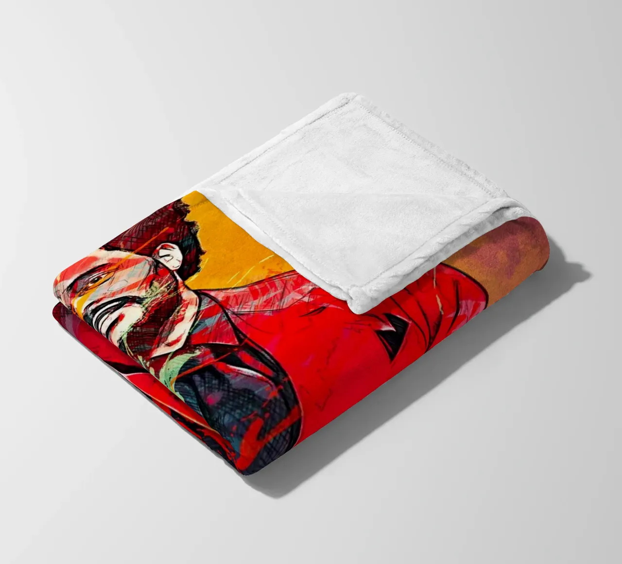 the weeknd coperta in pile da tenten