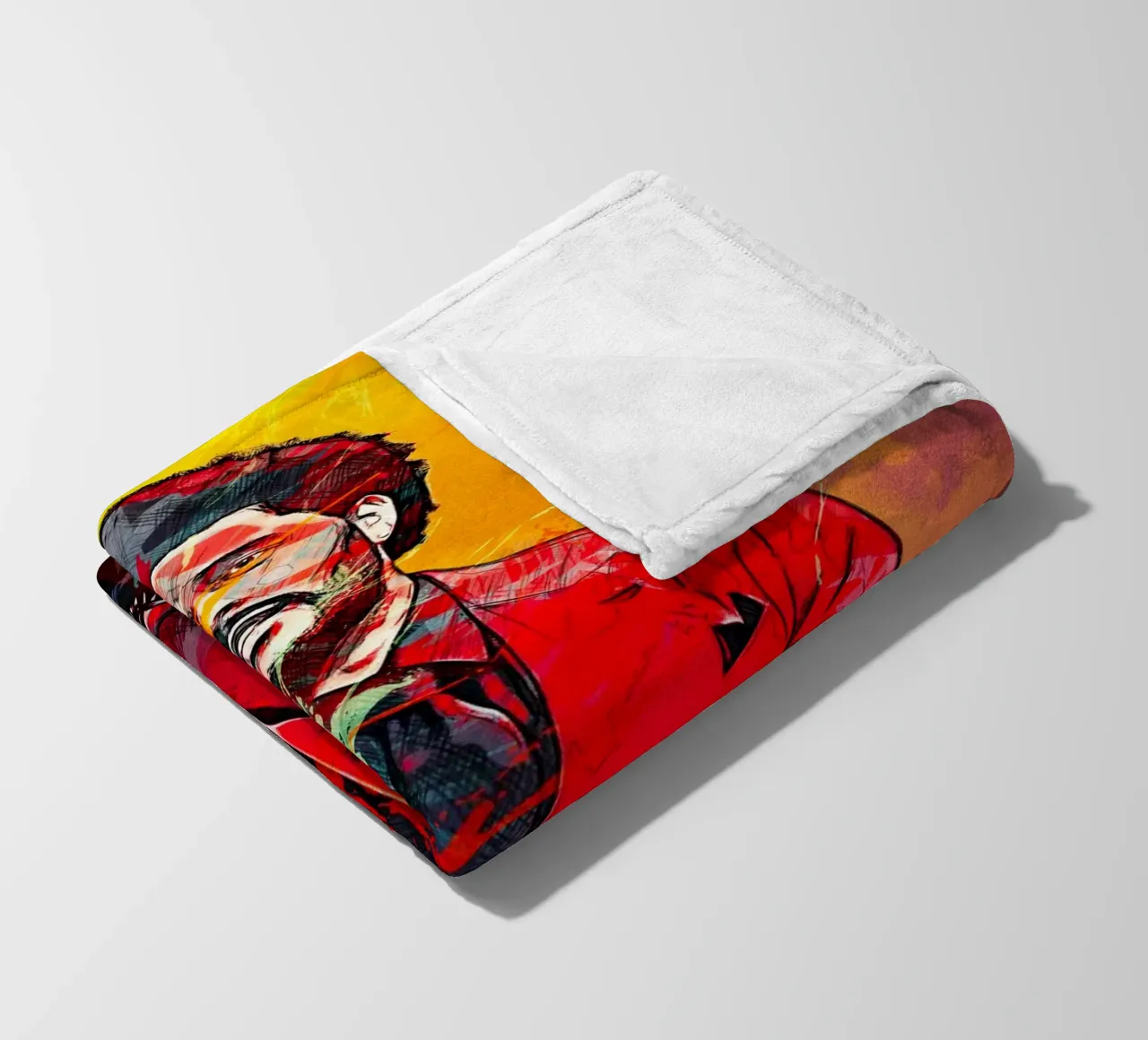 the weeknd coperta in pile da tenten