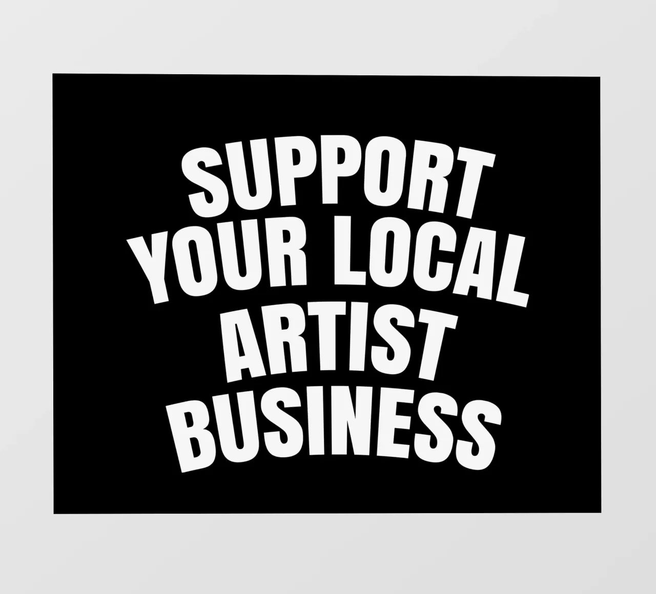 Support your local artist business telo in pvc da happieeagle