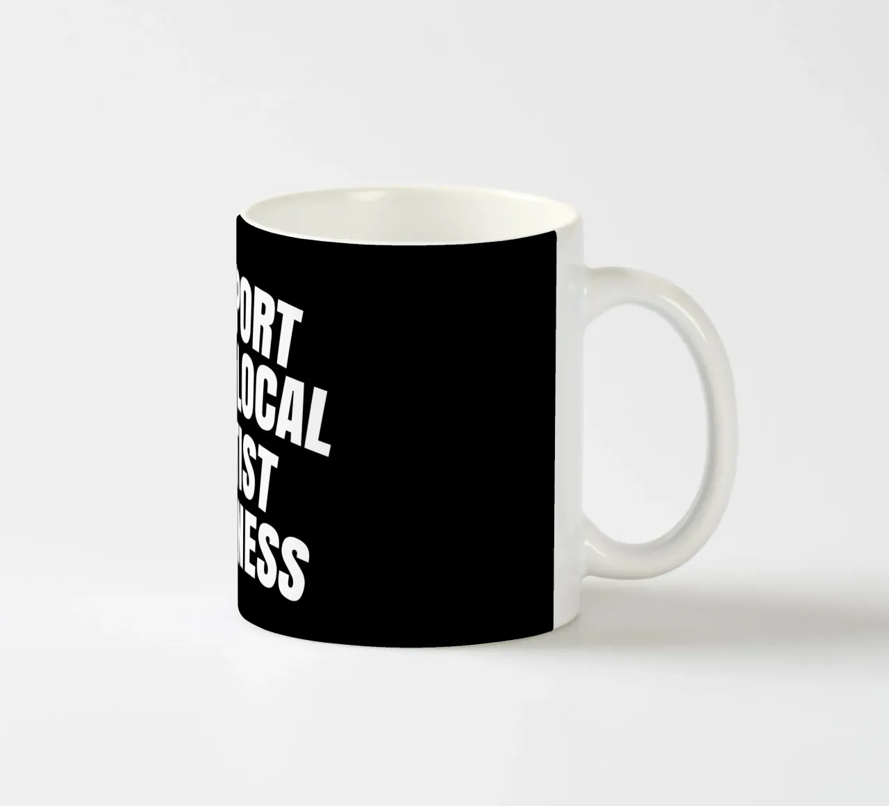Support your local artist business tazza in ceramica da happieeagle