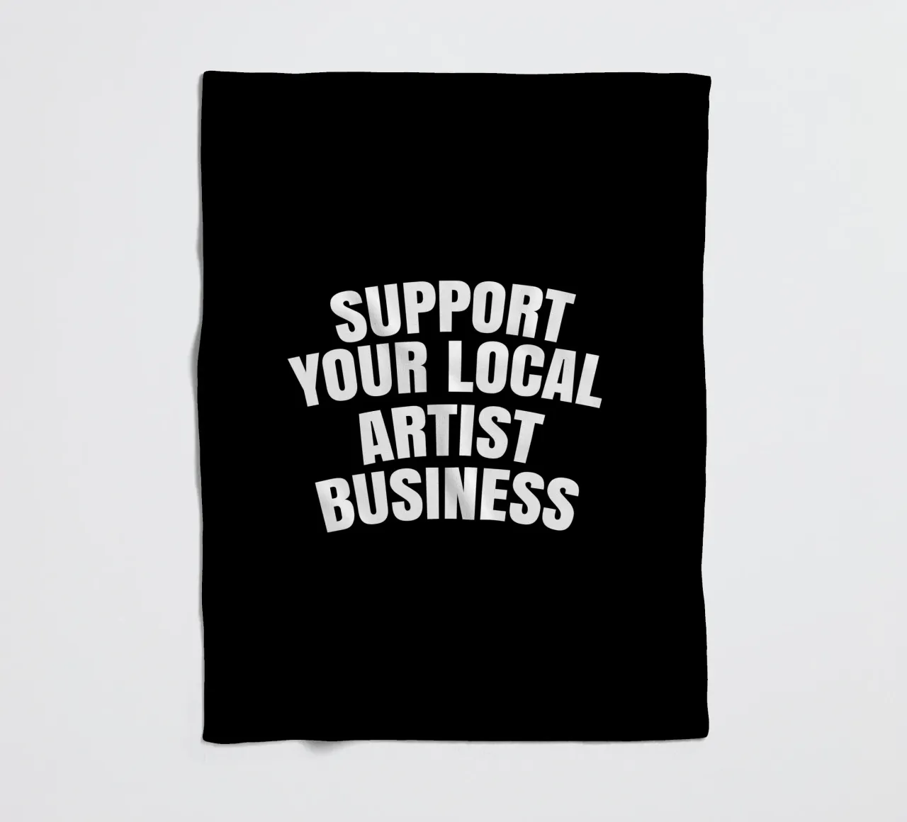 Support your local artist business coperta in pile da happieeagle