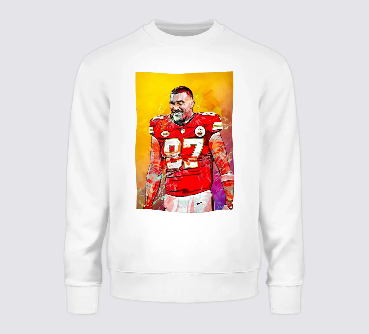 Travis Kelce NFL felpa da tenten