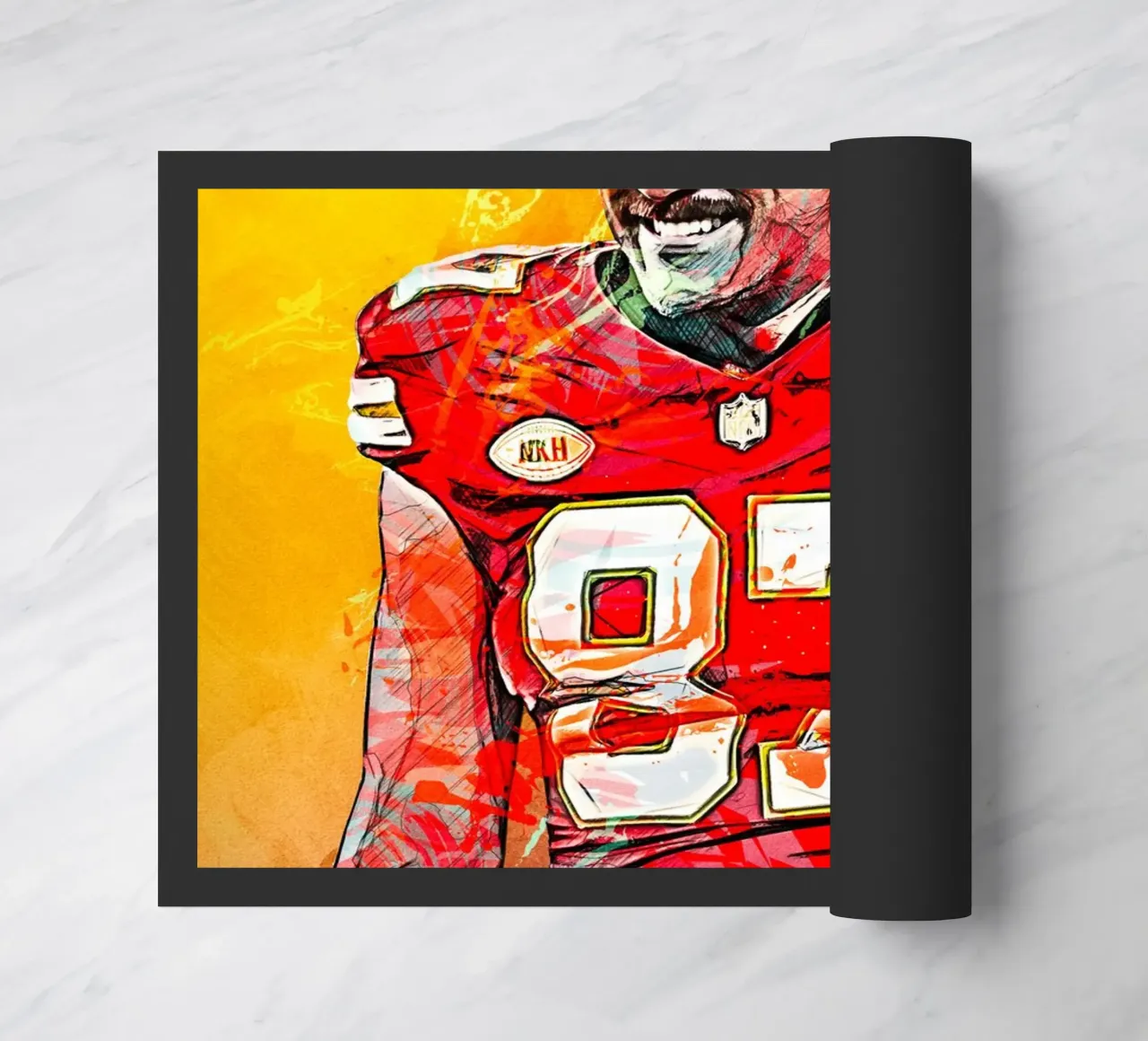 Travis Kelce NFL zerbino da tenten