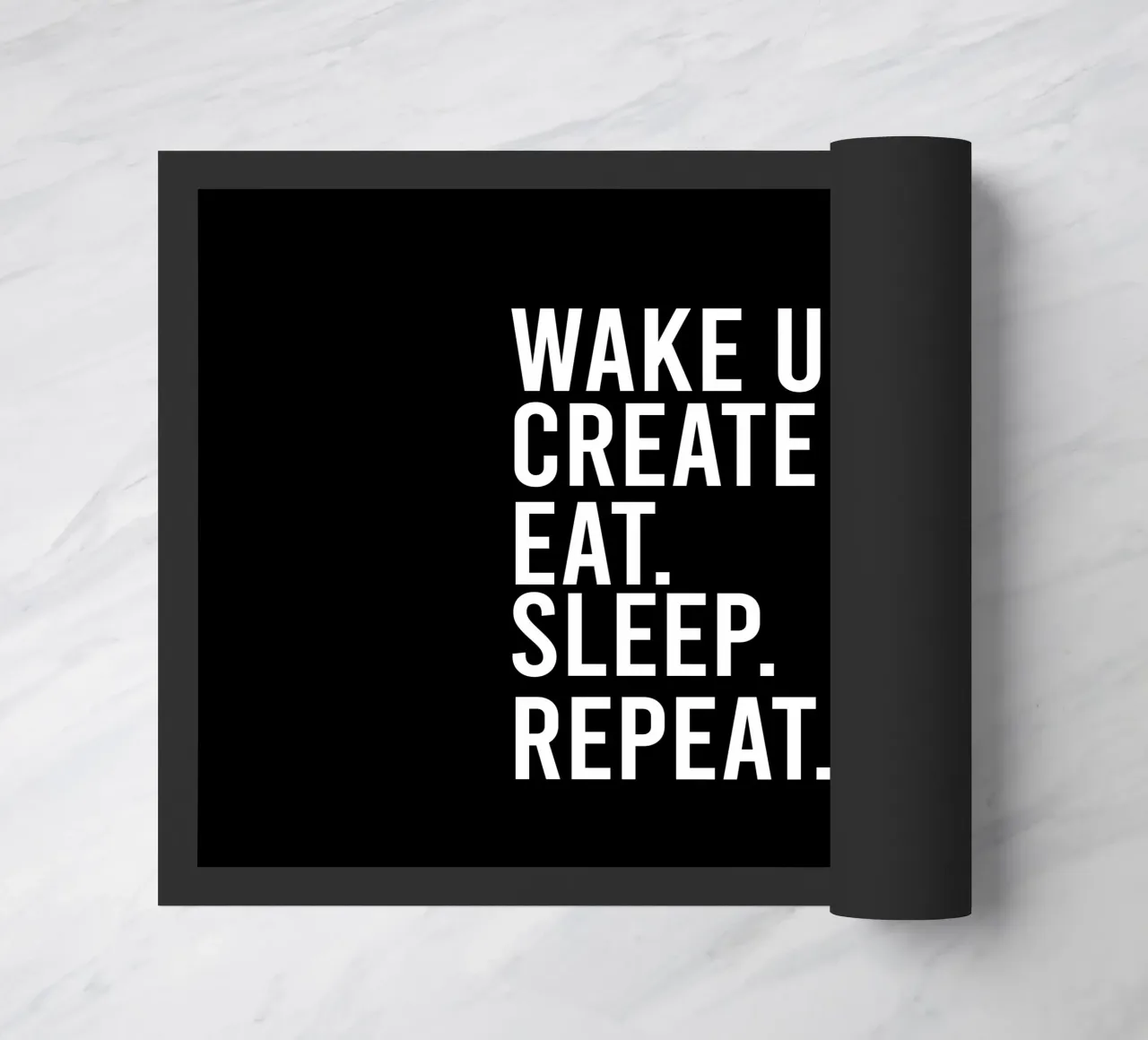 Wake up create art eat sleep repeat zerbino da happieeagle