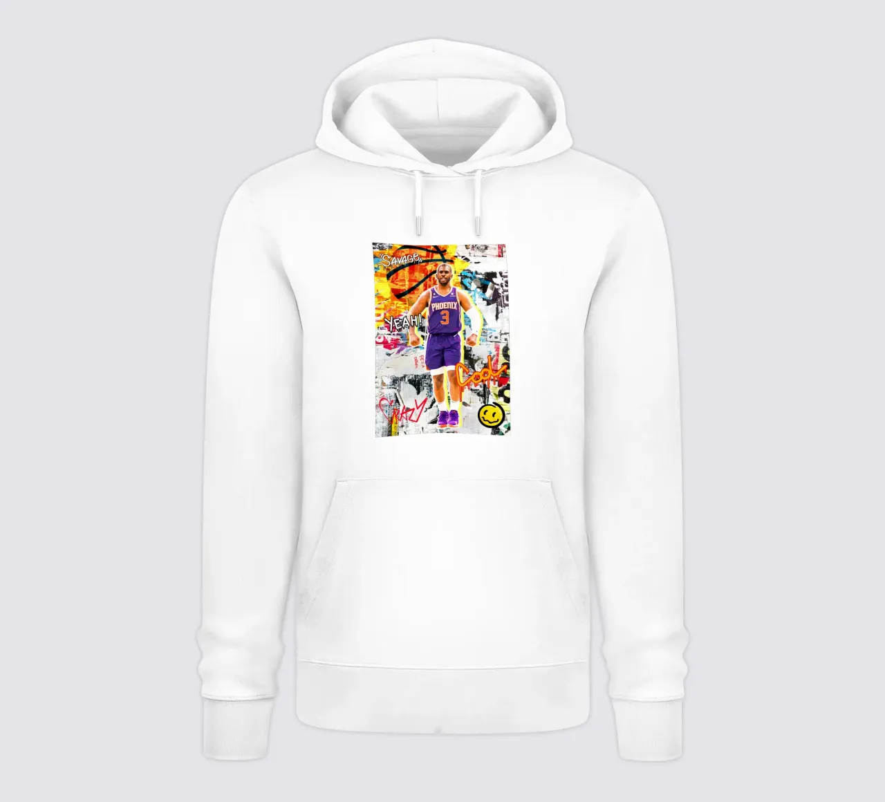 Chris Paul Phoenix Suns 2 sudadera con capucha de tenten