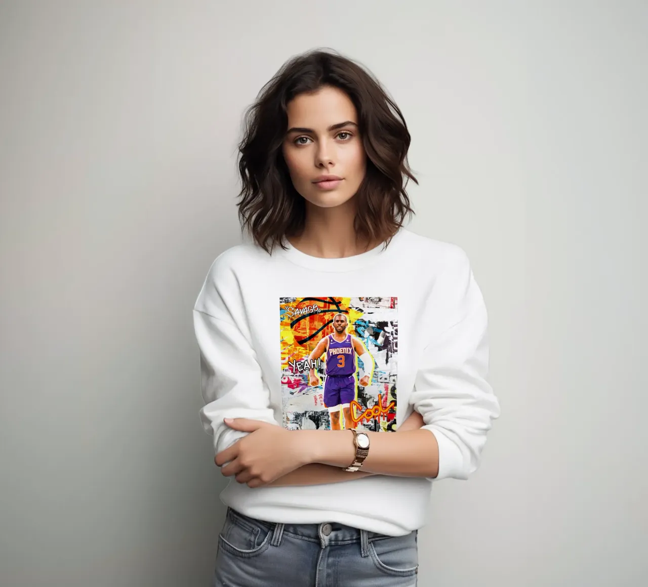 Chris Paul Phoenix Suns 2 sweatshirt by tenten