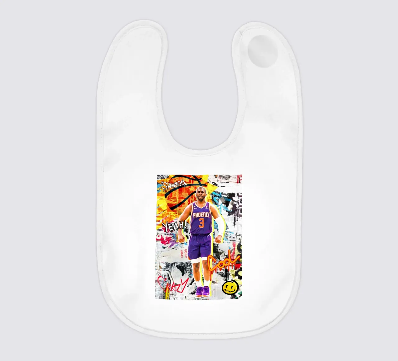 Chris Paul Phoenix Suns 2 bavaglino da tenten