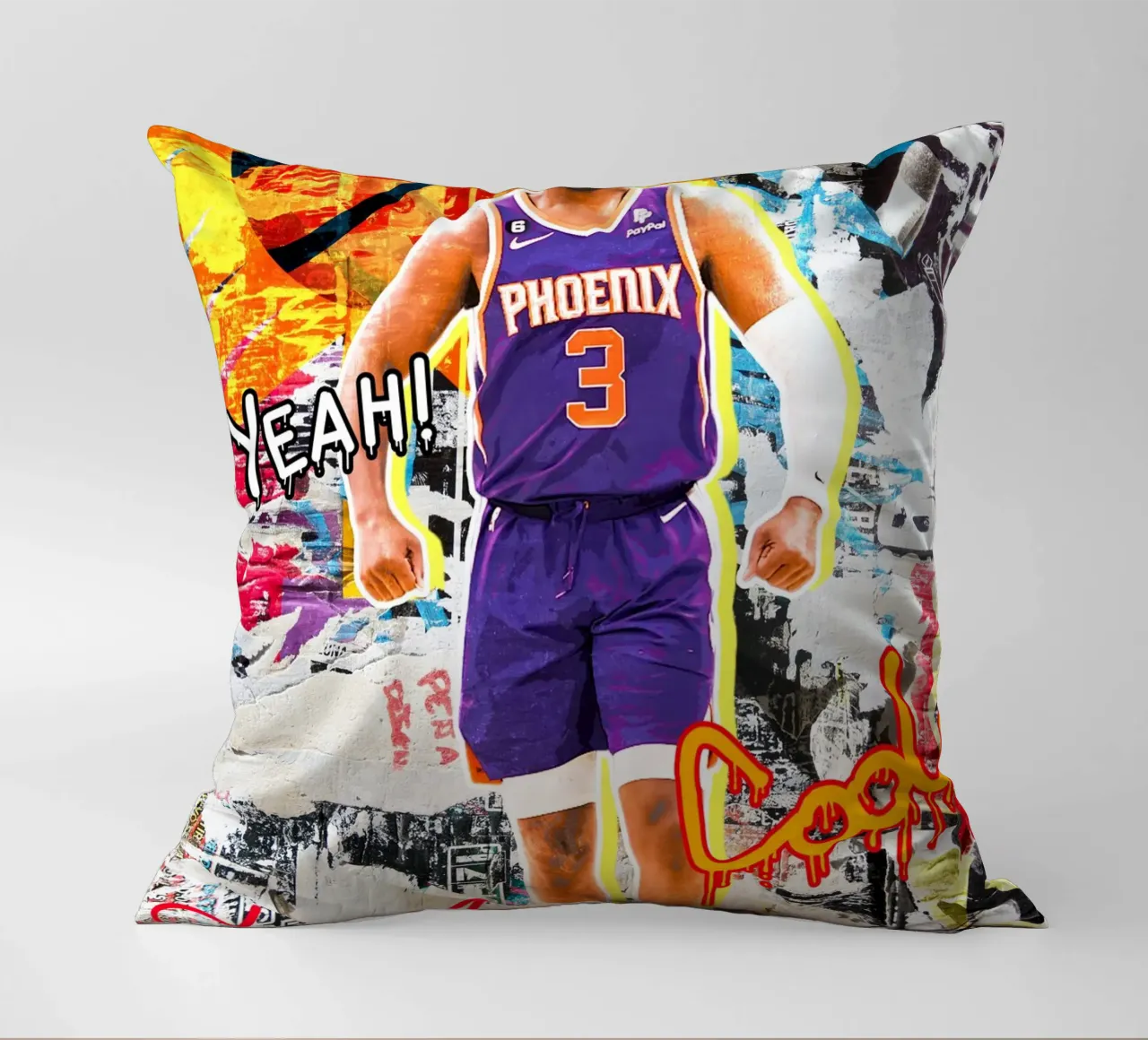 Chris Paul Phoenix Suns 2 cuscino da tenten