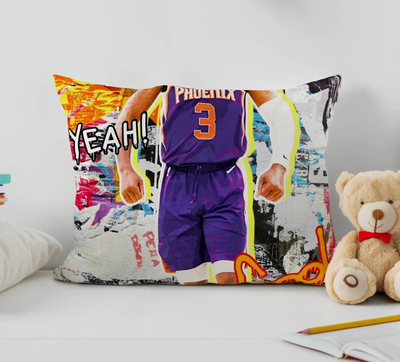 Chris Paul Phoenix Suns 2 cuscino da tenten