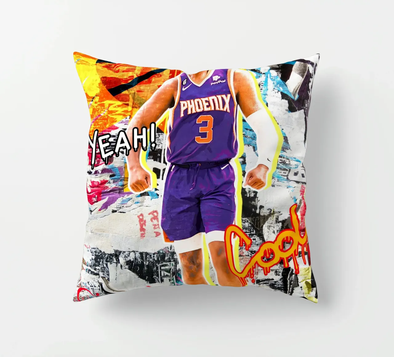 Chris Paul Phoenix Suns 2 cuscino da tenten