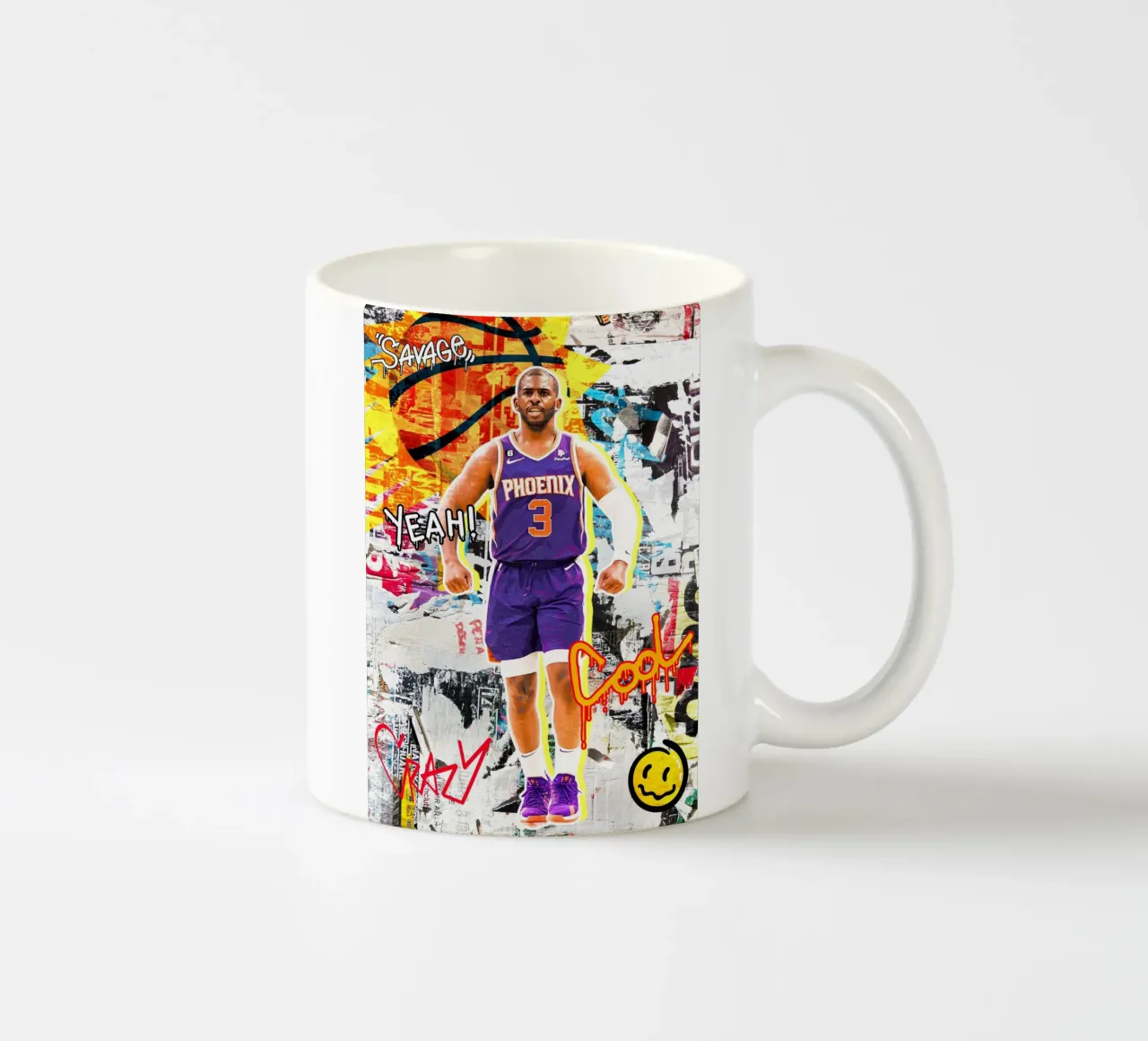 Chris Paul Phoenix Suns 2 Keramik Tasse von tenten