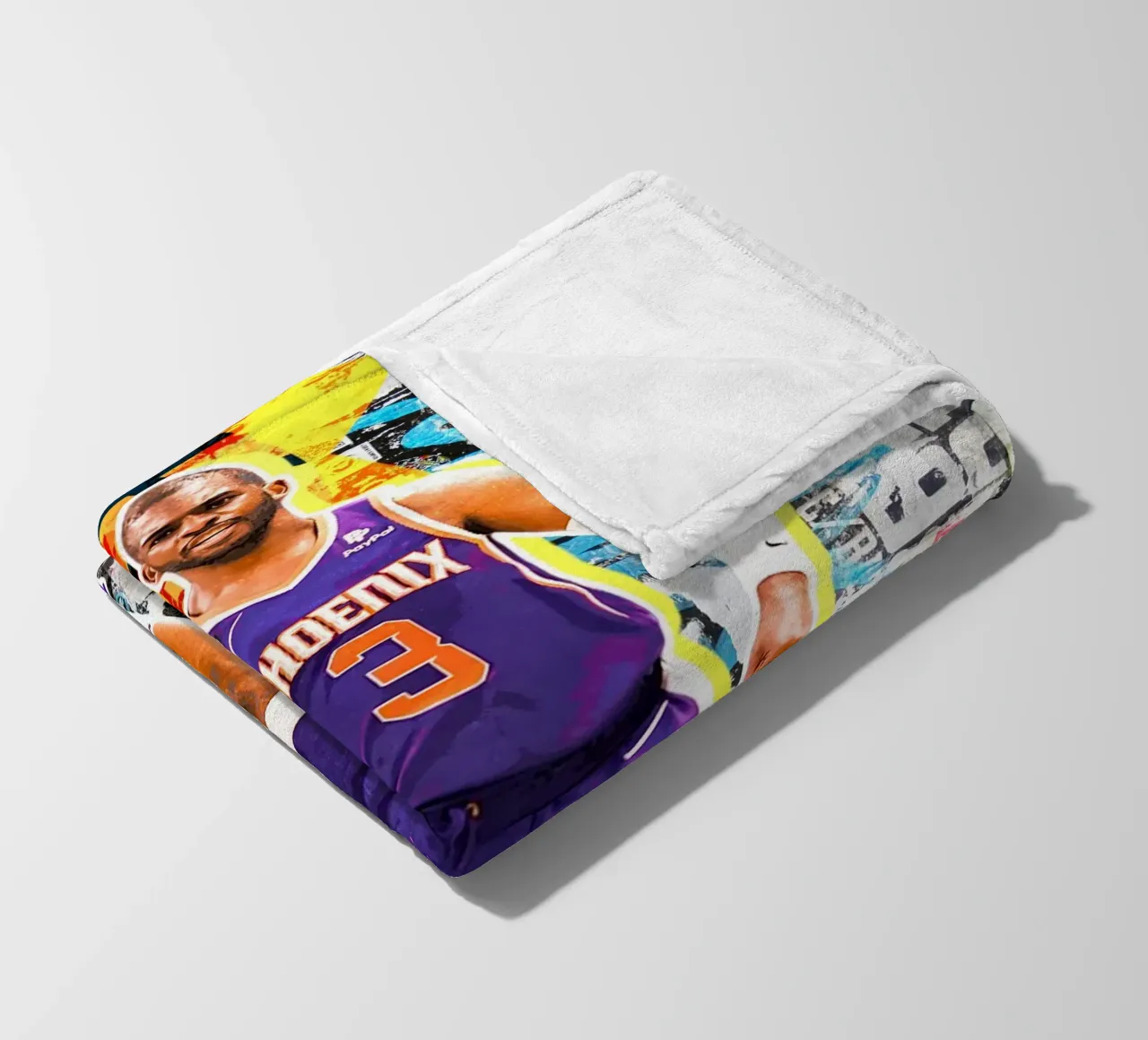 Chris Paul Phoenix Suns 2 coperta in pile da tenten