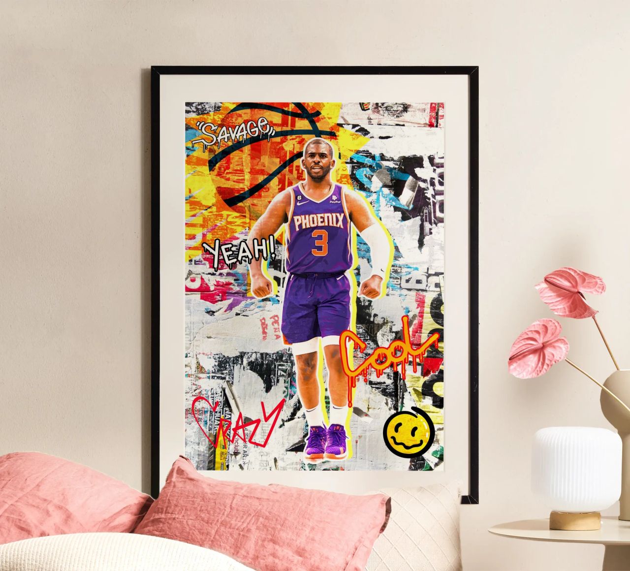 Chris Paul Phoenix Suns 2 poster da tenten